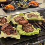 りきちゃん - 一口シャトーブリアンの焼き上がり