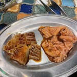 ホルモン長岡 - ハチノス、上ミノ