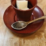 秋本 - 先付けチーズ豆腐