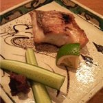 魚こばやし - ぐじ酒塩焼き（鹿児島）