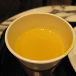 DEAN & DELUCA CAFES 羽田 - 北海道産かぼちゃのスープ400円