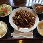 中国料理 李記 - 麻婆ナス(定食)