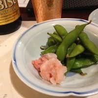 うなぎ川勢 - お通し。注文しなくてもいい。