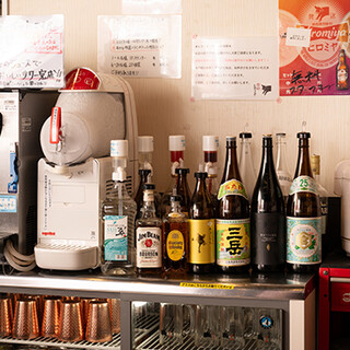 お好みの味わいが楽しめるセルフ飲み放題！！持込もok