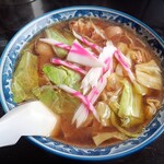 釜彦 - スープ入焼きそば