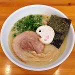 四代目麺処 ゆうじ - 鶏白湯しおらーめん（750円）