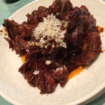 北京遊膳 - 【14年6月】北京ダックを味噌ダレで炒めていただきました！