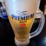 魚笑 - ギンギン生ビール