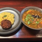 たわごと - スープカレー単品　1280円
スープ大盛り　100円
カニクリームコロッケ　250円