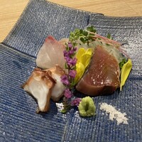 梅田 鮨処いこう - お造り盛り合わせ