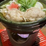 御曹司 きよやす邸 - 鶏団子と季節野菜の小鍋