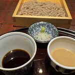 御曹司 きよやす邸 - 〆のお蕎麦　自家製胡麻ダレ