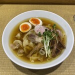 手打 親鶏中華そば 綾川 - 