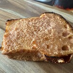 パンストック - パンに付けて焼いてみた