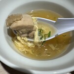 ドライブイン鳥 佐賀店 - 鶏スープ