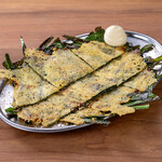 ニラチーズせんべい