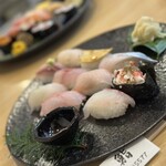 江戸前鶴鮨 - 地物握り