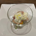 Salon de Patina - 金柑と生ハムのカプレーゼ