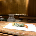 天ぷら 大坂屋 草哲 - 車海老