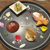 Salon de Patina - デザートの盛合せおわりはいつでも華やかに