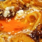 Guriru Ippei - スパゲティ イタリアン　生卵を崩して食べると美味しい！！