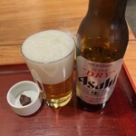 吾妻橋 やぶそば - 瓶ビール