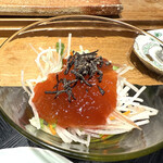 天ぷら 大坂屋 草哲 - 手作りの梅肉ソース