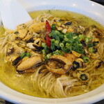 弘明寺丿貫 - ムール貝のアヒージョソバ