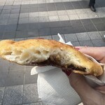 남대문야채호떡 - 反対側はスカスカ…