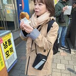 남대문야채호떡 - 結構な大きさ