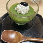 かず味家 - 抹茶ぷりん