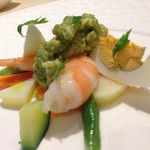 アルティスタ， - 天使海老のグリーンソース