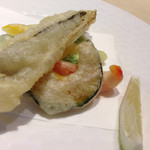 アルティスタ， - 穴子と季節野菜のフリット