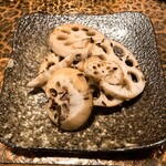 タイニーカフェ - 蓮根クミンシード焼き