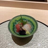 渋谷 天婦羅 ふじもと - 鮪・ヒラメ