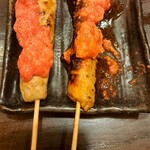 四季彩 新潟站前店 - 明太つくね串 275円 × 2