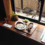 MONJYU CAFE - 牛すじカレー