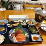 宿家 坂の上 - 本日の晩ごはん　一泊二日で7000円の予約です。