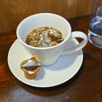 キッチン ブルー グローブ - ホワイトコーヒーへ