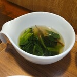 キッチン ブルー グローブ - 最後のスープ