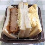 LAWSON - 三元豚の厚切りカツ&たまごサンド