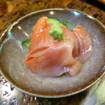 すし処 さいとう - 【H26.7.19】赤貝。胡瓜の処理がさり気なく抜群。