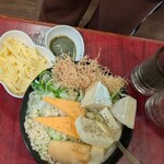 みつばち - 4種（本当は5種）のチーズもんじゃ。