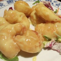 横浜中華街 重慶飯店 本館 - 海老マヨネーズ和え