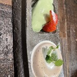 鉄板ビストロ ラフ+たす - デザート　前より量が多くてよき