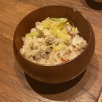 ふくの緒 - 鳥ごぼうめし