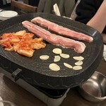 韓国家庭料理 マビの台所 - サムギョプサル