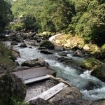 妙見石原荘 食菜石蔵 - 足湯 朝食前に利用