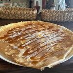 トラントドゥ - デザートクレープ　塩バターキャラメルソース