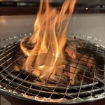 塩焼きホルモン 剛 - ☆七輪で焼き上げます